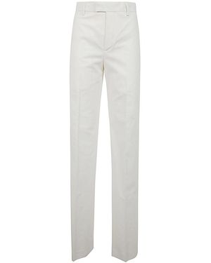 Ann Demeulemeester Maaike Flared Leg Comfort Trousers - White