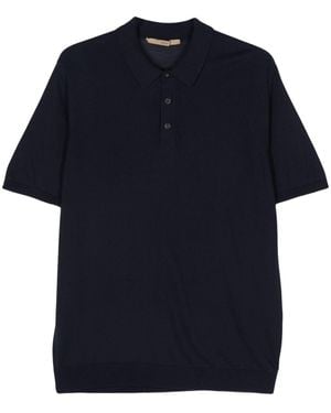 Nuur Short Sleeves Polo - Blue