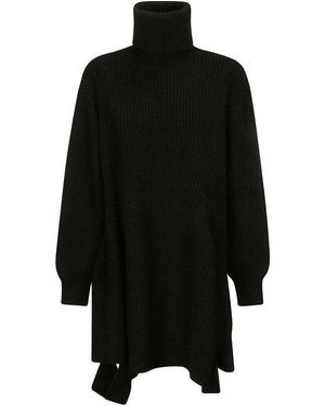 Yohji Yamamoto Midi Dresses - Black