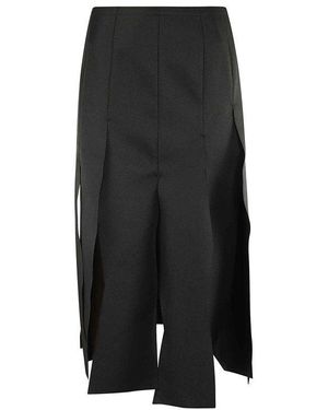 Comme des Garçons Midi Skirts - Black