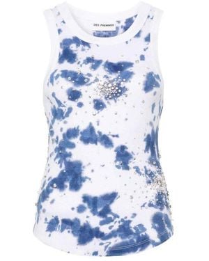 Des Phemmes Tops - Blue