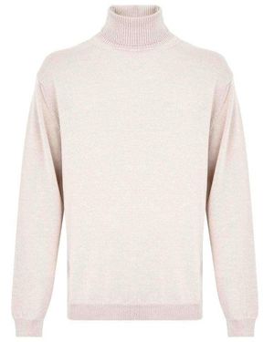 Daniele Fiesoli Turtle Neck - White