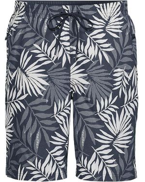Lands' End Badeshorts Mit Hydroliner, 23 Cm, Herren, Größe Regular, By - Blau