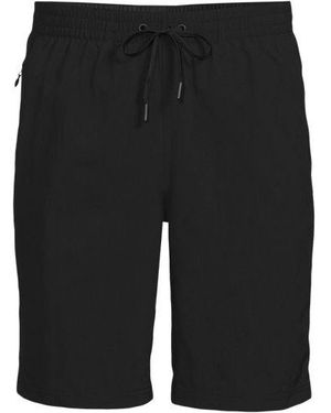 Lands' End Badeshorts Mit Hydroliner, 23 Cm, Herren, Größe Regular, By - Schwarz