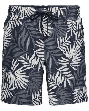 Lands' End Badeshorts Mit Hydroliner, 18 Cm, Herren, Größe Regular, By - Blau