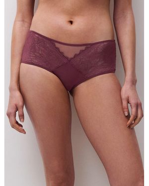 Chantelle Braguita tipo shorty Floral - Morado