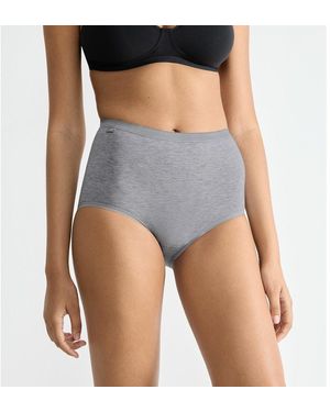 Sloggi Lote de 3 braguitas maxi basic + 1 gratis - Gris