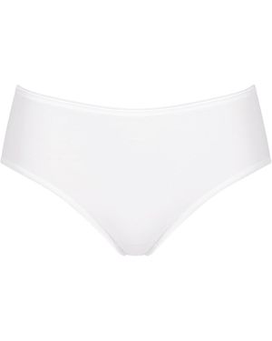 Sloggi Lote De 4 Slips Midi Feel Sensational (3+1 Gratuito) Talla. Color - Blanco