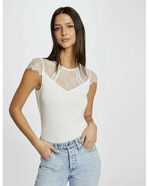 Morgan Camiseta De Cuello Redondo Y Manga Corta. Talla. Color - Blanco