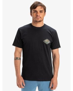 Quiksilver Camiseta de manga corta Evo Future - Negro