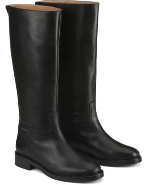 La Redoute Botas De Montar De Piel, Signature Clothilde. Talla. Color - Negro