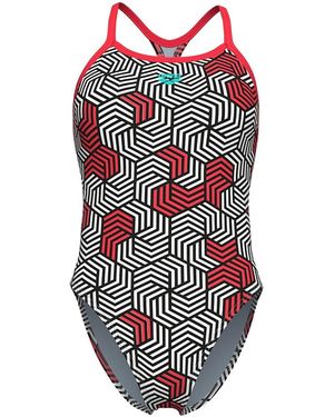 Arena Bañador de 1 pieza Booster - Rojo