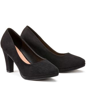 LA REDOUTE COLLECTIONS PLUS Zapatos de tacón con plataforma - Negro