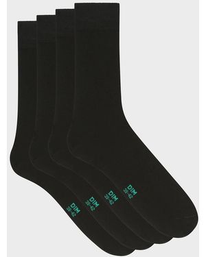DIM Lote De 2 Pares De Calcetines Good Coton. Talla. Color - Negro