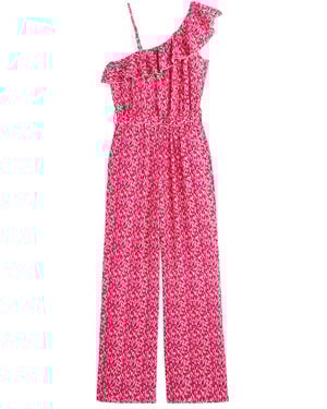 La Redoute Mono asimétrico de pantalón largo - Rosa