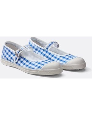 Bensimon Bailarinas Summer Vichy - Azul
