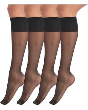 DIM Lote de 3 pares de minimedias RESIST - Negro