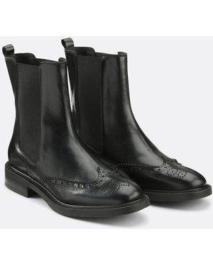 La Redoute Botas Robustas De Ante. Talla. Color - Negro