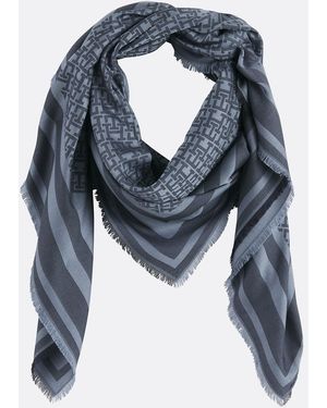 Tommy Hilfiger Pañuelo con monograma - Azul
