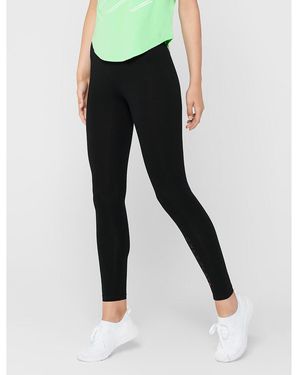 Only Play Legging Noon De Punto, Cintura Elástica. Talla. Color - Negro