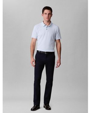 Calvin Klein Chino de algodón elástico - Gris