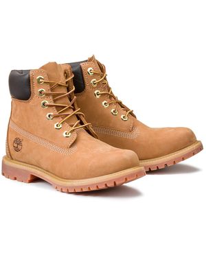 Timberland Botines de piel 6 In Premium - Amarillo