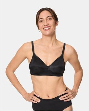 Playtex Sujetador Sin Aros Essential Support. Talla. Color - Negro