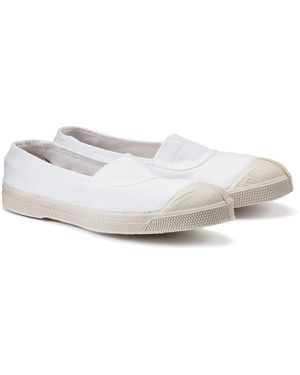 Bensimon Zapatillas Con Elástico. Talla. Color - Blanco