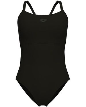 Arena Bañador de 1 pieza Feel Extra Support - Negro