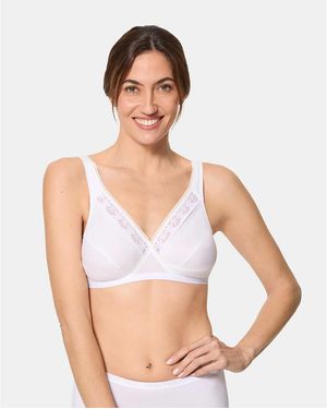 Playtex Lote De 2 Sujetadores Cruzados Calados. Talla. Color - Blanco