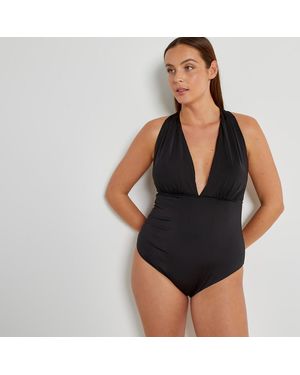 LA REDOUTE COLLECTIONS PLUS Bañador estilo fular - Negro