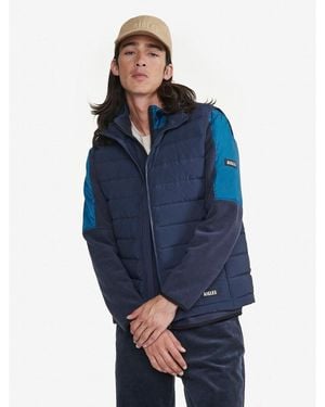 Aigle Chaqueta cortavientos con cremallera MTD - Azul