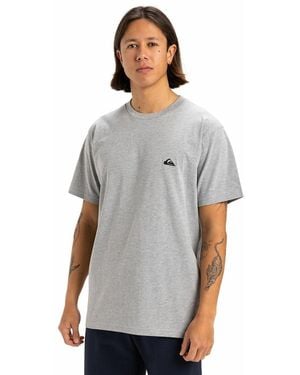 Quiksilver Camiseta de manga corta Basic ss tee young - Gris