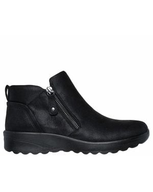 Skechers Botas Lovely Vibe - Fall In Bloom - Negro