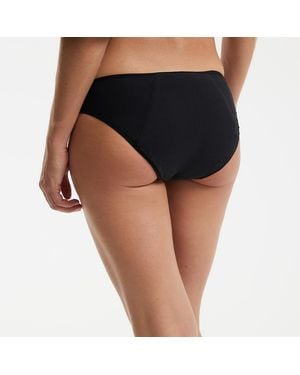La Redoute Juego De Dos Braguitas Menstruales, Flujo Medio. Talla. Color - Negro