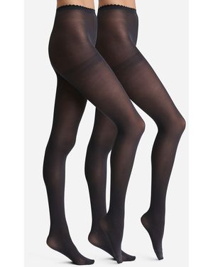 DIM Lote de 2 medias opacas BODY TOUCH - Negro
