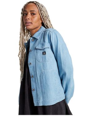 Converse Chaqueta vaquera - Azul