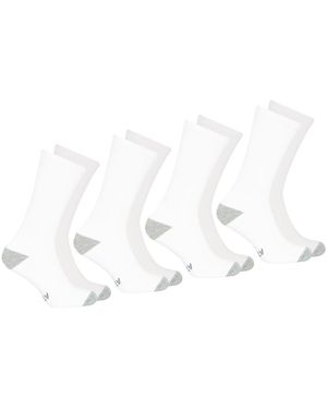 Athena Lote de 4 pares de calcetines Ecopack Sport - Blanco