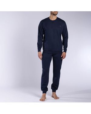 Dodo Pijama largo liso - Azul