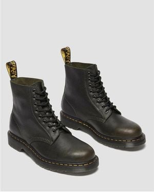 Dr. Martens Botas de piel 1460 Pascal Virginia - Negro