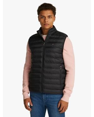 Tommy Hilfiger Chaqueta de plumas sin mangas - Negro