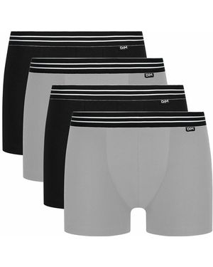 DIM Lote De 4 Boxers Eco. Talla. Color - Negro