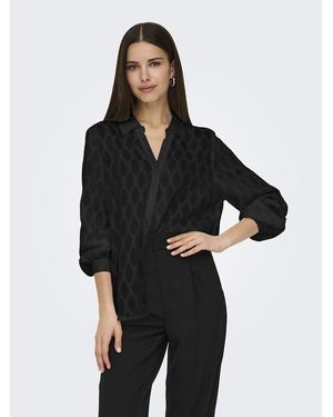 ONLY Blusa de manga larga - Negro