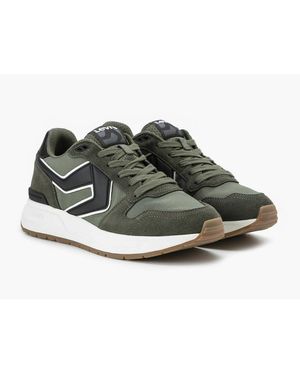 Levi's Zapatillas bajas de ante Charge - Verde