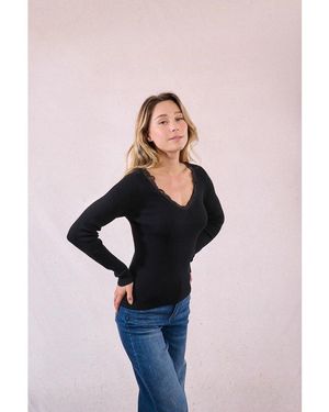 Molly Bracken Camiseta Interior De Encaje. Talla. Color - Rosa
