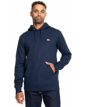 Quiksilver Sudadera básica con capucha - Azul