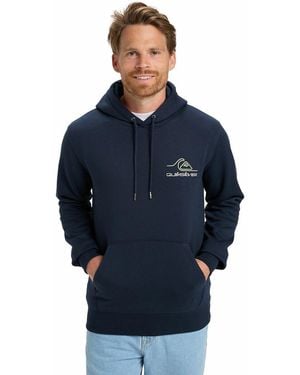 Quiksilver Sudadera con capucha Light Wave - Azul