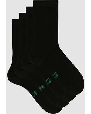 DIM Lote De 2 Pares De Calcetines. Talla. Color - Negro
