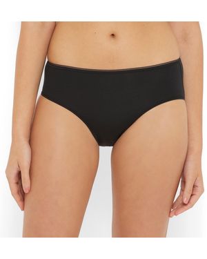 Sloggi Lote De 4 Slips Midi Feel Sensational (3+1 Gratuito) Talla. Color - Negro