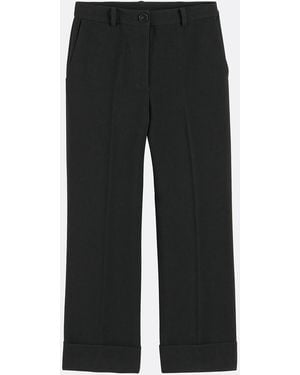 La Redoute Pantalón Recto De Talle Alto, Largo 7/8. Talla. Color - Gris